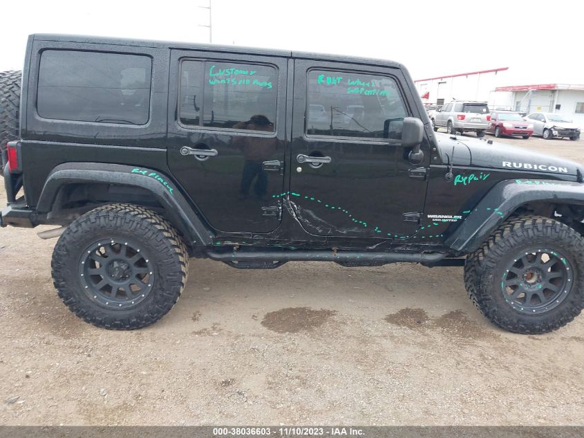 2012 Jeep Wrangler Unlimited Rubicon VIN: 1C4HJWFG9CL104254 Lot: 38036603