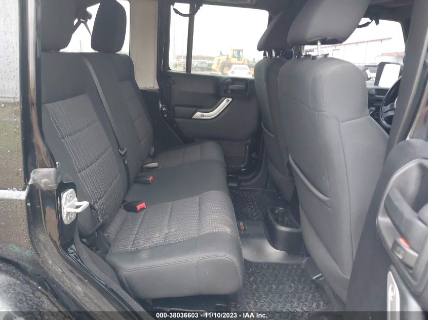 2012 Jeep Wrangler Unlimited Rubicon VIN: 1C4HJWFG9CL104254 Lot: 38036603