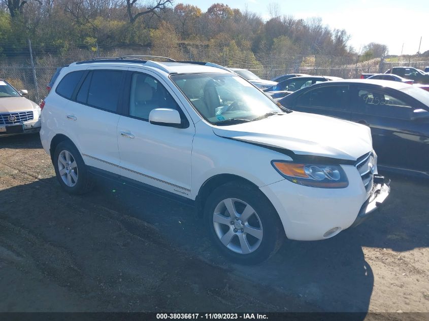 2007 Hyundai Santa Fe Limited/Se VIN: 5NMSH73E87H009833 Lot: 38036617