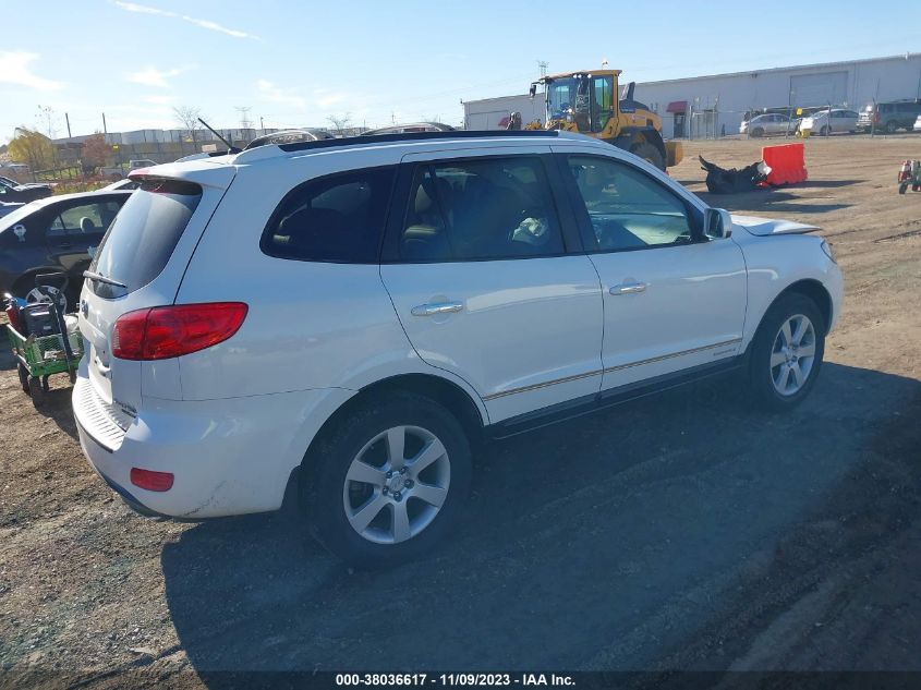 2007 Hyundai Santa Fe Limited/Se VIN: 5NMSH73E87H009833 Lot: 38036617