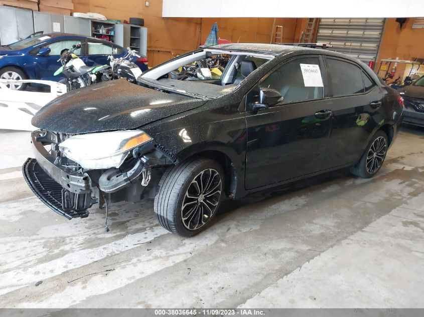 2016 Toyota Corolla L/Le/S/S Plus/Le Plus VIN: 2T1BURHE3GC537981 Lot: 38036645