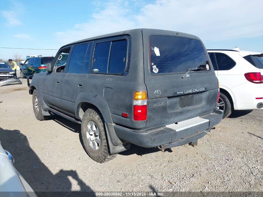 1991 Toyota Land Cruiser Fj80 VIN: JT3FJ80W8M0005015 Lot: 38036692