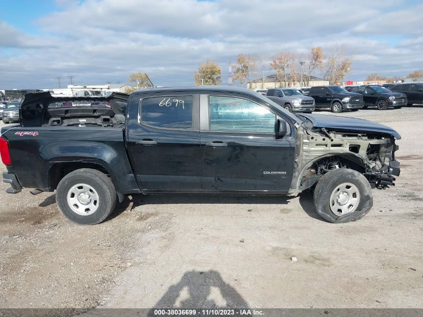 2020 Chevrolet Colorado 4Wd Work Truck VIN: 1GCGTBEN0L1181654 Lot: 38036699