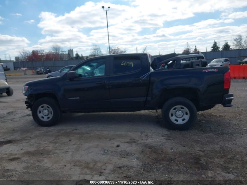 2020 Chevrolet Colorado 4Wd Work Truck VIN: 1GCGTBEN0L1181654 Lot: 38036699