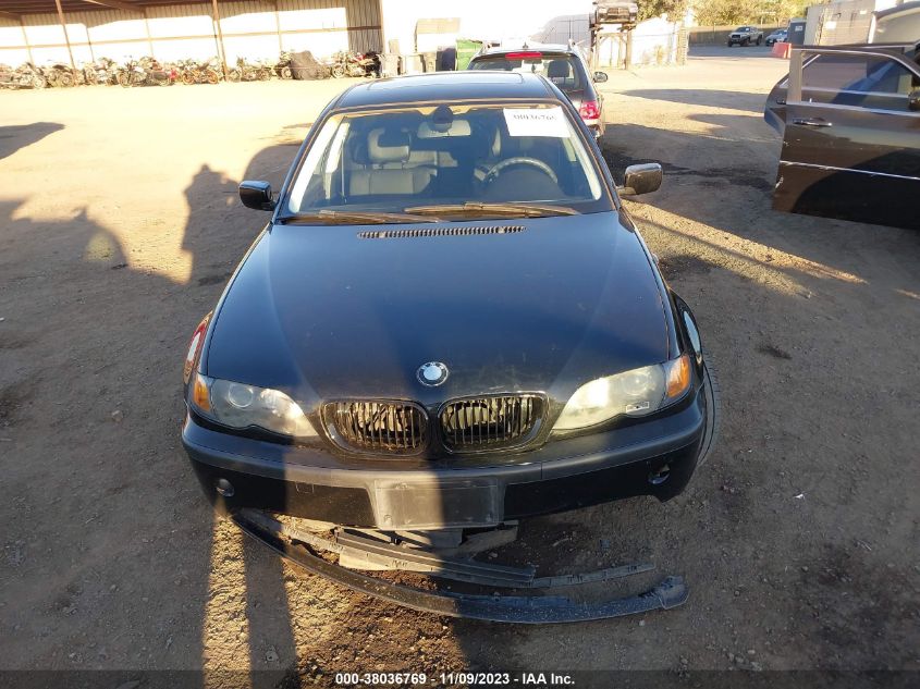 2005 BMW 325I VIN: WBAAZ33415KP91710 Lot: 38036769