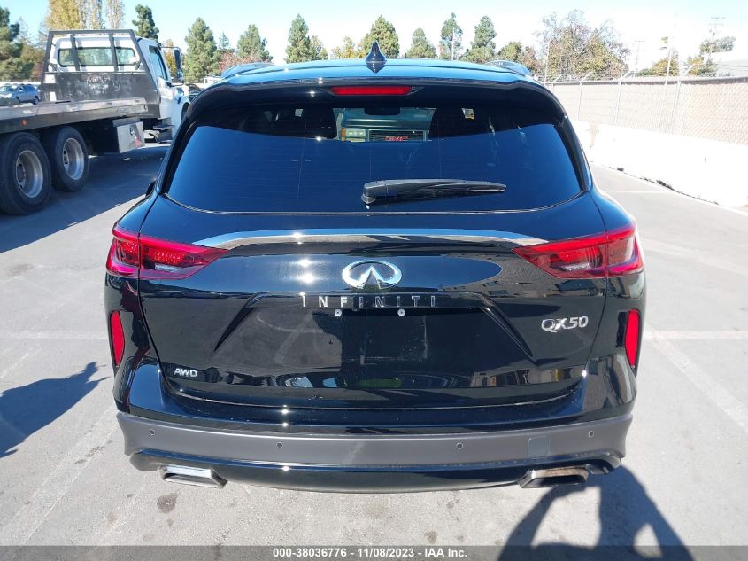 2021 Infiniti Qx50 Luxe VIN: 3PCAJ5BBXMF116553 Lot: 38036776