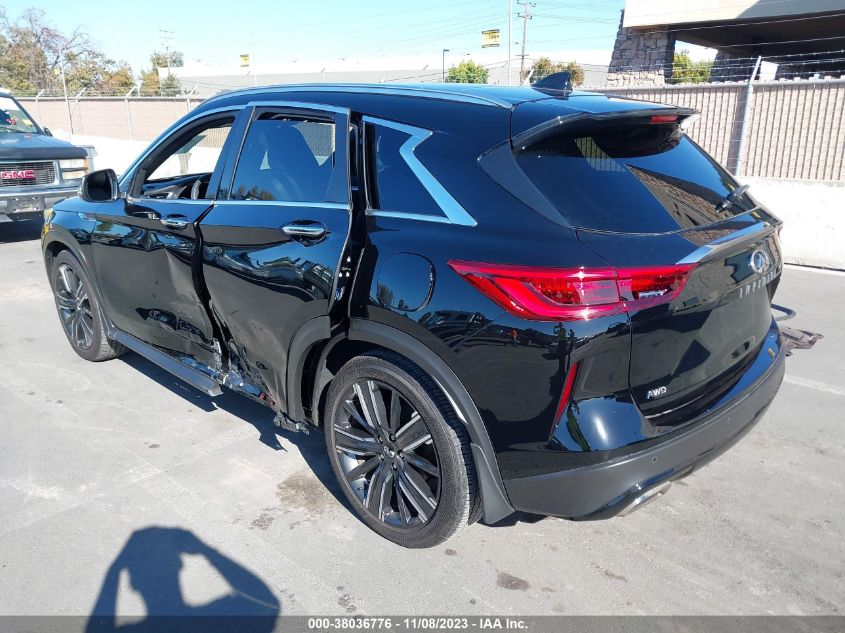 2021 Infiniti Qx50 Luxe VIN: 3PCAJ5BBXMF116553 Lot: 38036776