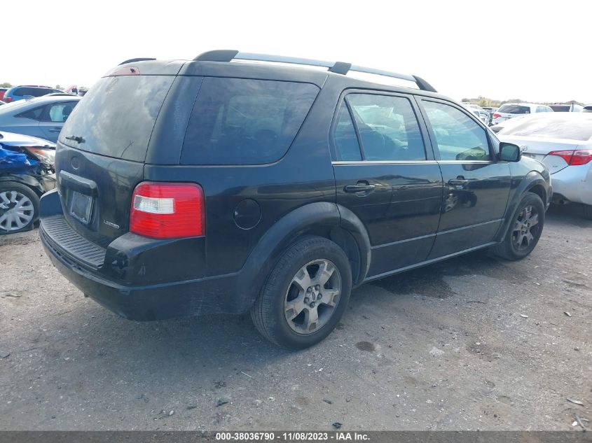 2006 Ford Freestyle Limited VIN: 1FMDK03176GA26476 Lot: 38036790