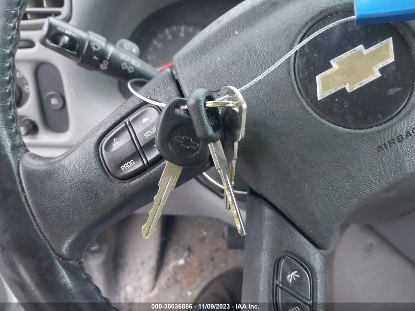 2005 Chevrolet Trailblazer Lt VIN: 1GNET16S156163828 Lot: 38036886