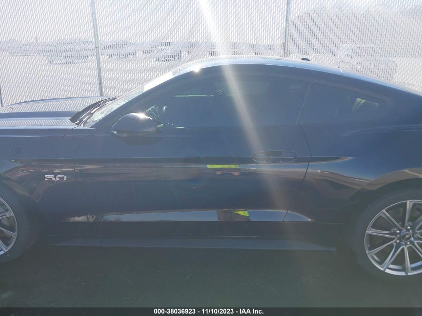 2016 Ford Mustang Gt Premium VIN: 1FA6P8CF2G5317110 Lot: 38036923