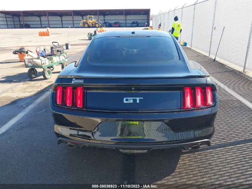 2016 Ford Mustang Gt Premium VIN: 1FA6P8CF2G5317110 Lot: 38036923