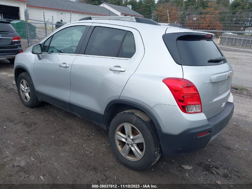 2016 Chevrolet Trax Lt VIN: KL7CJPSB8GB647176 Lot: 38037012