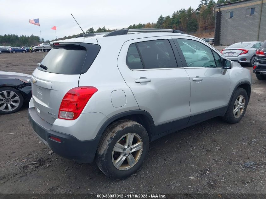 2016 Chevrolet Trax Lt VIN: KL7CJPSB8GB647176 Lot: 38037012