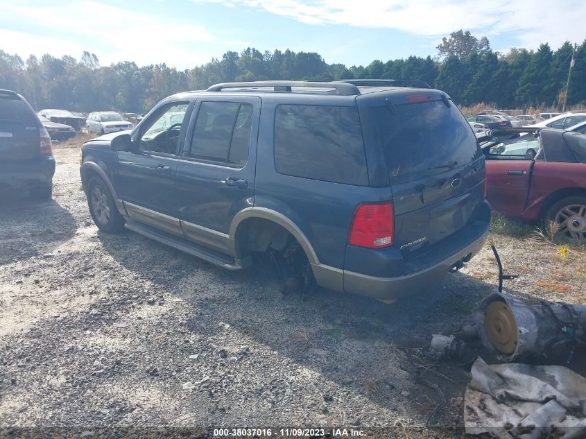 2003 Ford Explorer Eddie Bauer VIN: 1FMZU64K43UC63630 Lot: 38037016