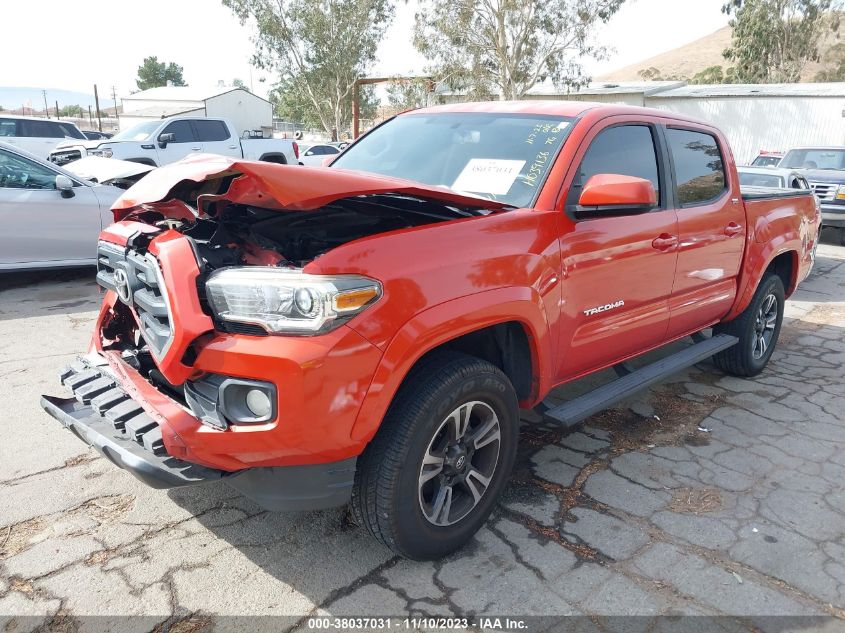 2017 Toyota Tacoma Sr5/Trd Sport VIN: 3TMAZ5CNXHM039136 Lot: 38037031