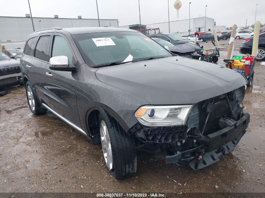 2015 Dodge Durango Sxt VIN: 1C4RDHAG5FC907260 Lot: 38037037