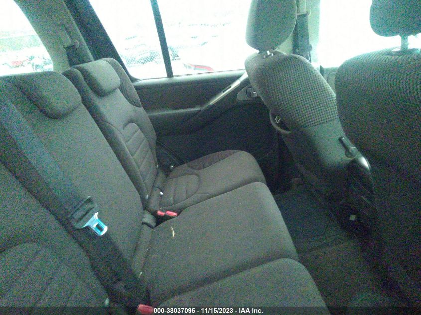 2008 Nissan Pathfinder S VIN: 5N1AR18U28C625142 Lot: 38037095