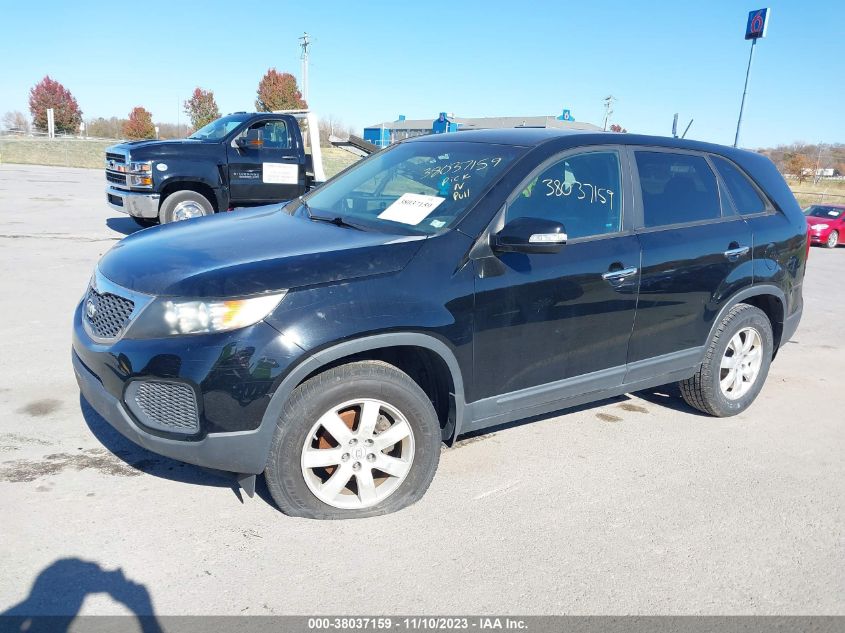 2011 Kia Sorento Lx VIN: 5XYKT3A12BG162007 Lot: 38037159