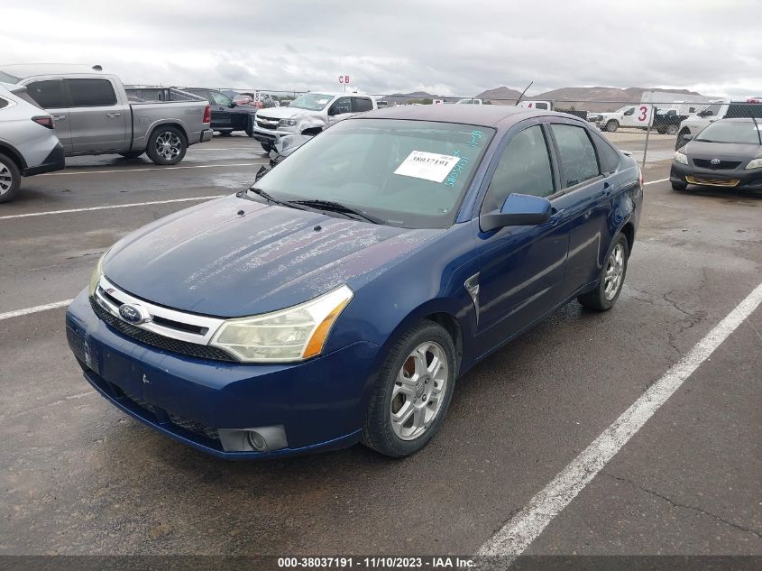 2008 Ford Focus Se/Ses VIN: 1FAHP35N88W202698 Lot: 38037191