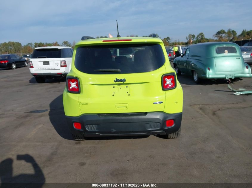 2018 Jeep Renegade Latitude VIN: ZACCJABB3JPJ61630 Lot: 38037192