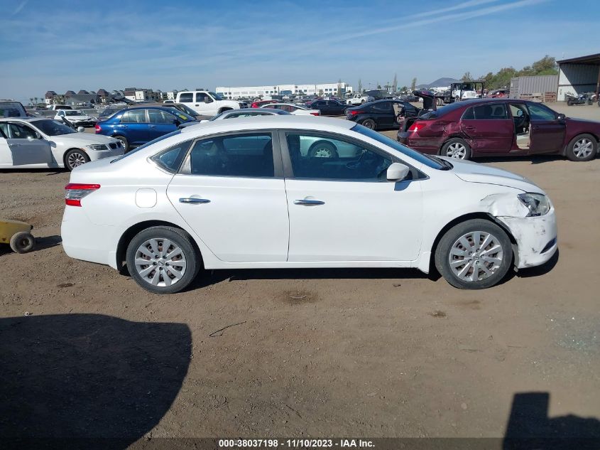 2015 Nissan Sentra Sv VIN: 3N1AB7AP8FY320610 Lot: 38037198