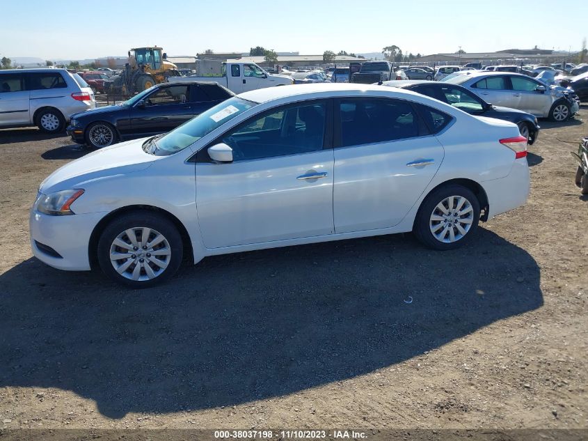 2015 Nissan Sentra Sv VIN: 3N1AB7AP8FY320610 Lot: 38037198