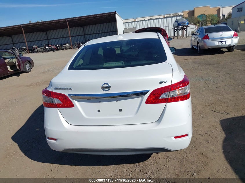 2015 Nissan Sentra Sv VIN: 3N1AB7AP8FY320610 Lot: 38037198