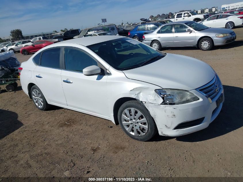 2015 Nissan Sentra Sv VIN: 3N1AB7AP8FY320610 Lot: 38037198