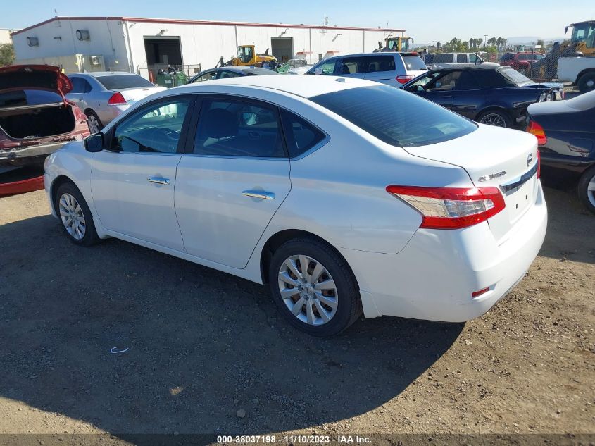 2015 Nissan Sentra Sv VIN: 3N1AB7AP8FY320610 Lot: 38037198