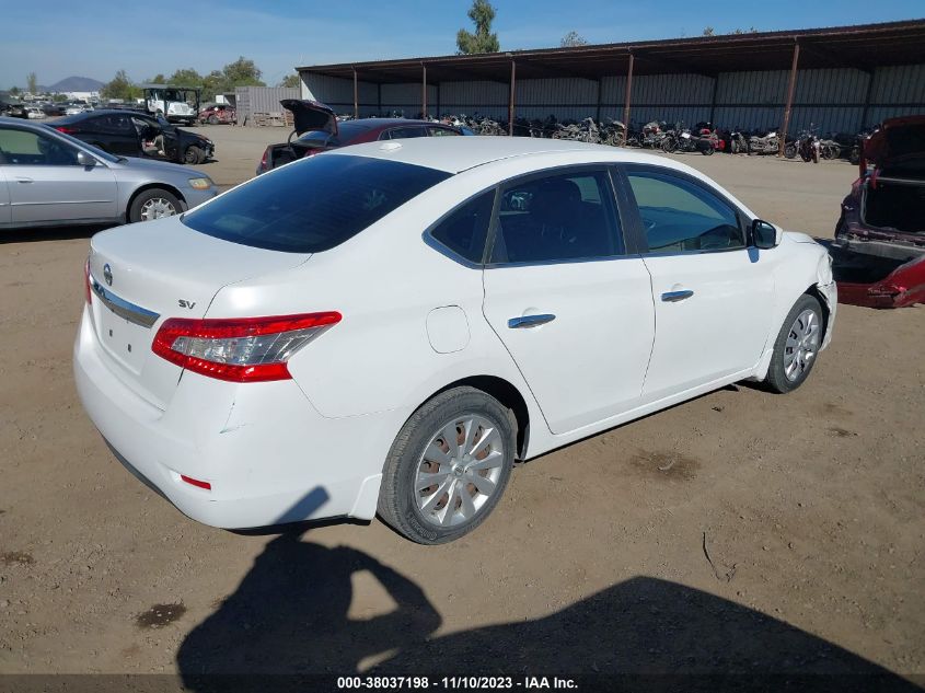 2015 Nissan Sentra Sv VIN: 3N1AB7AP8FY320610 Lot: 38037198