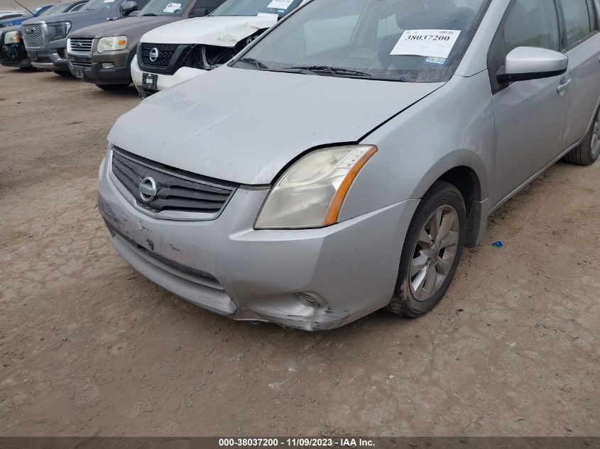 2010 Nissan Sentra 2.0 VIN: 3N1AB6AP4AL636330 Lot: 38037200