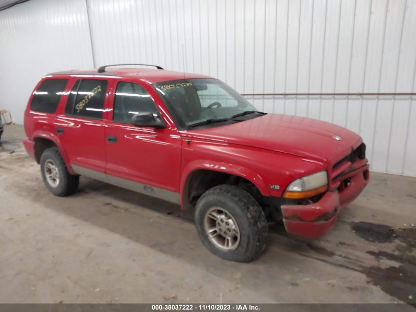 1998 Dodge Durango VIN: 1B4HS28Y0WF187617 Lot: 38037222