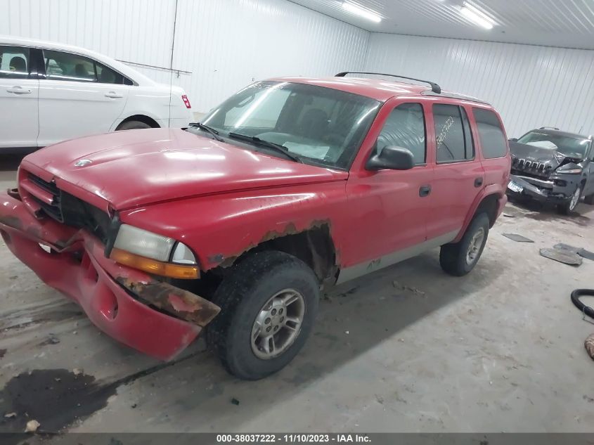 1998 Dodge Durango VIN: 1B4HS28Y0WF187617 Lot: 38037222