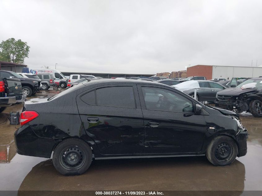 2020 Mitsubishi Mirage G4 Es VIN: ML32F3FJ7LHF12665 Lot: 38037274