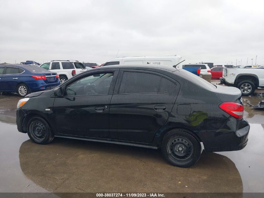 2020 Mitsubishi Mirage G4 Es VIN: ML32F3FJ7LHF12665 Lot: 38037274