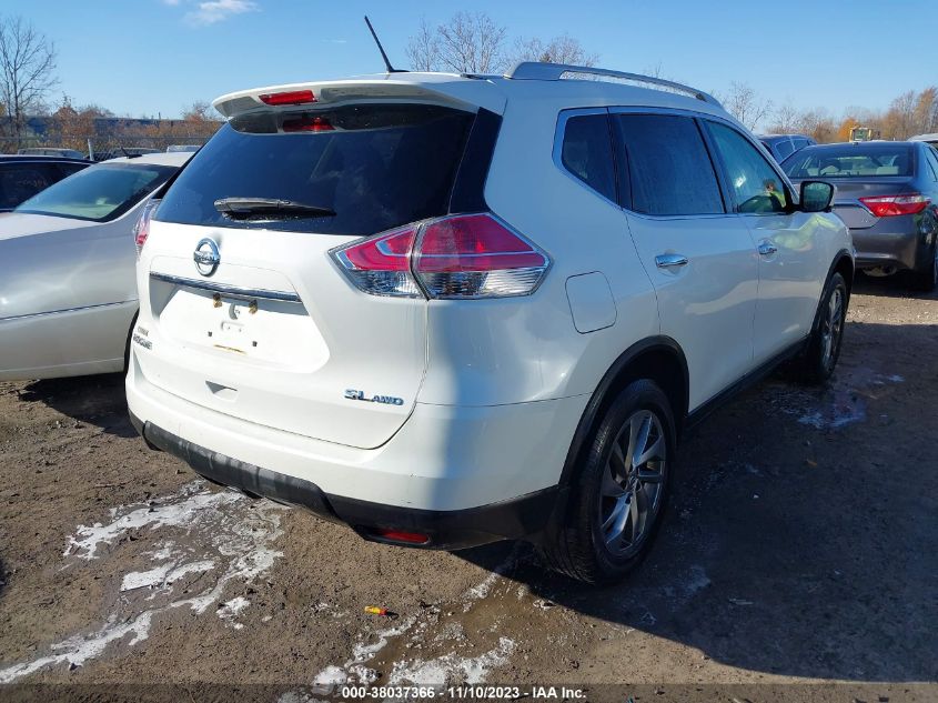 2015 Nissan Rogue Sl VIN: 5N1AT2MV0FC881587 Lot: 38037366