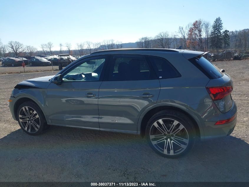 2019 Audi Sq5 3.0T Premium VIN: WA1B4AFY7K2102994 Lot: 38037371