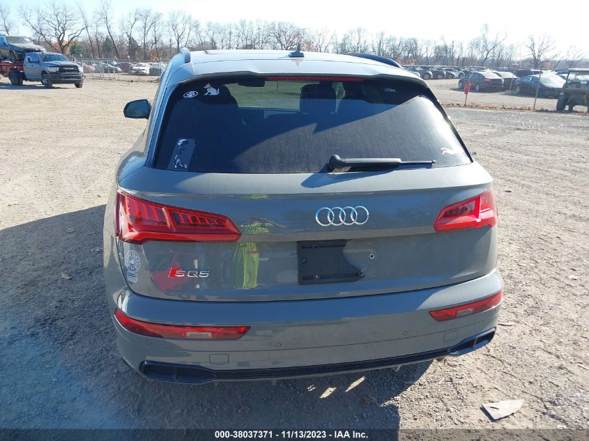 2019 Audi Sq5 3.0T Premium VIN: WA1B4AFY7K2102994 Lot: 38037371
