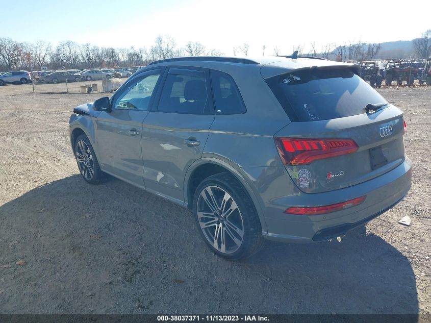 2019 Audi Sq5 3.0T Premium VIN: WA1B4AFY7K2102994 Lot: 38037371
