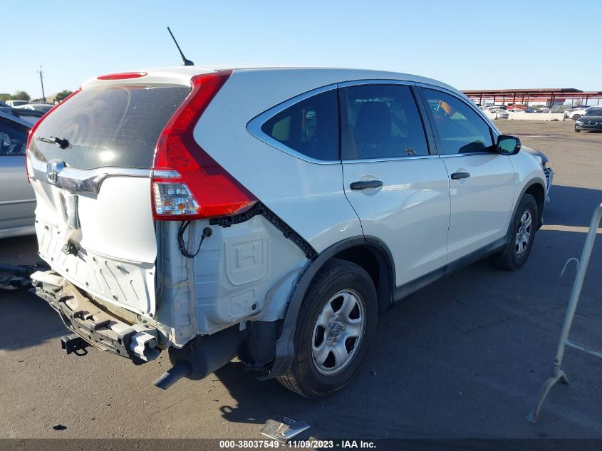 2015 Honda Cr-V Lx VIN: 5J6RM3H35FL022959 Lot: 38037549