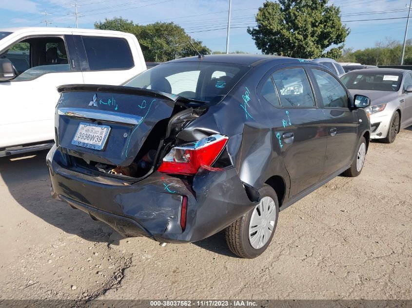 2024 Mitsubishi Mirage G4 Es/Le/Black Edition VIN: ML32FUFJ6RHF00764 Lot: 38037562