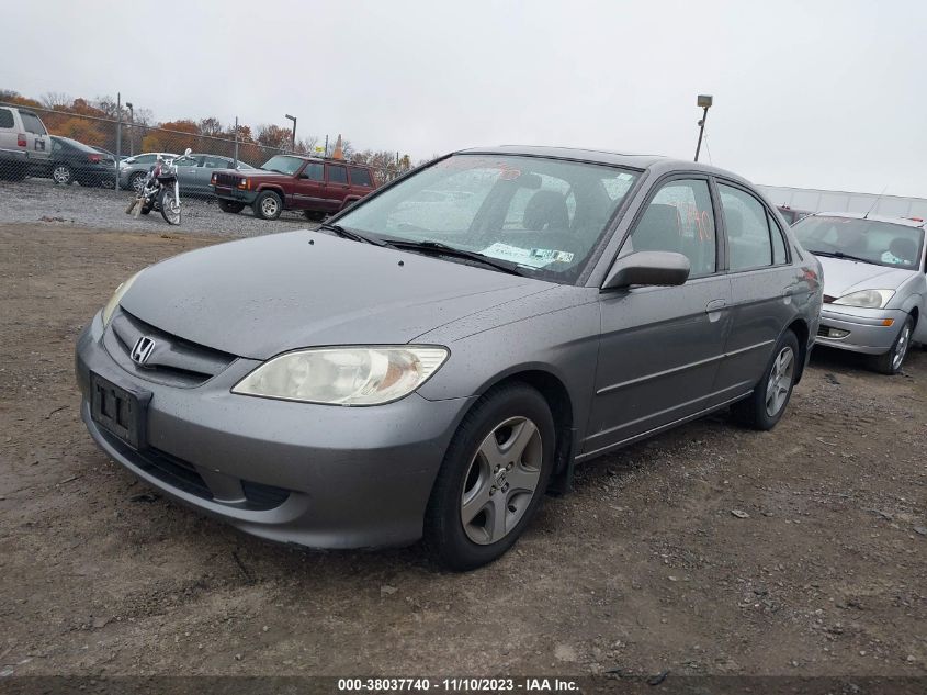 2004 Honda Civic Ex VIN: 2HGES25814H537635 Lot: 38037740