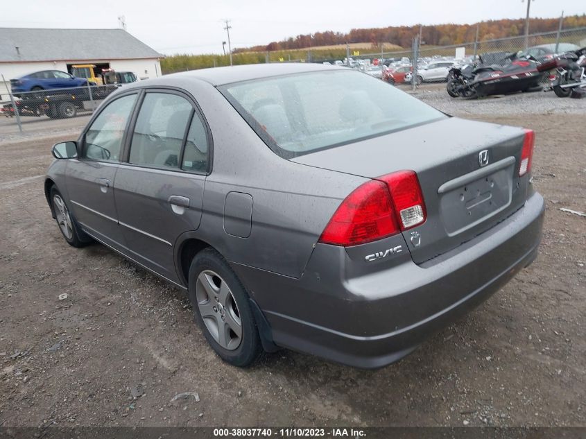 2004 Honda Civic Ex VIN: 2HGES25814H537635 Lot: 38037740