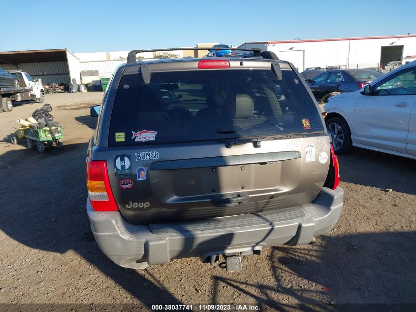 2000 Jeep Grand Cherokee Laredo VIN: 1J4GW48S1YC360098 Lot: 38037741