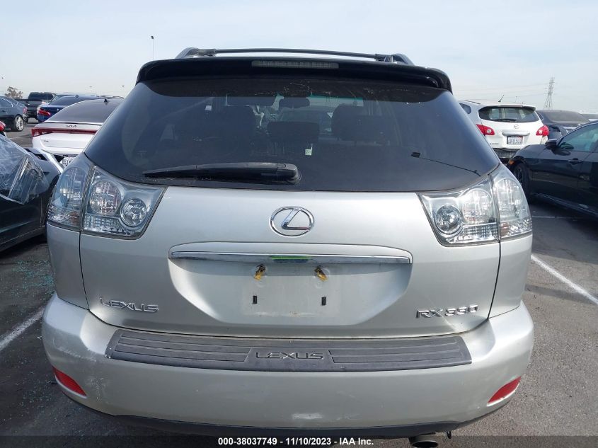 2006 Lexus Rx 330 VIN: JTJGA31U160059949 Lot: 38037749