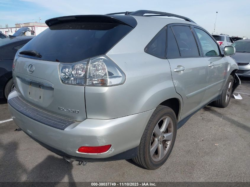 2006 Lexus Rx 330 VIN: JTJGA31U160059949 Lot: 38037749