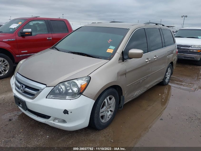 2005 Honda Odyssey Ex VIN: 5FNRL38485B107863 Lot: 38037782