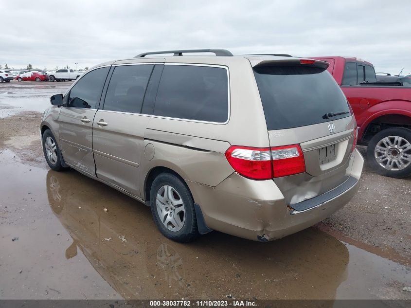 2005 Honda Odyssey Ex VIN: 5FNRL38485B107863 Lot: 38037782