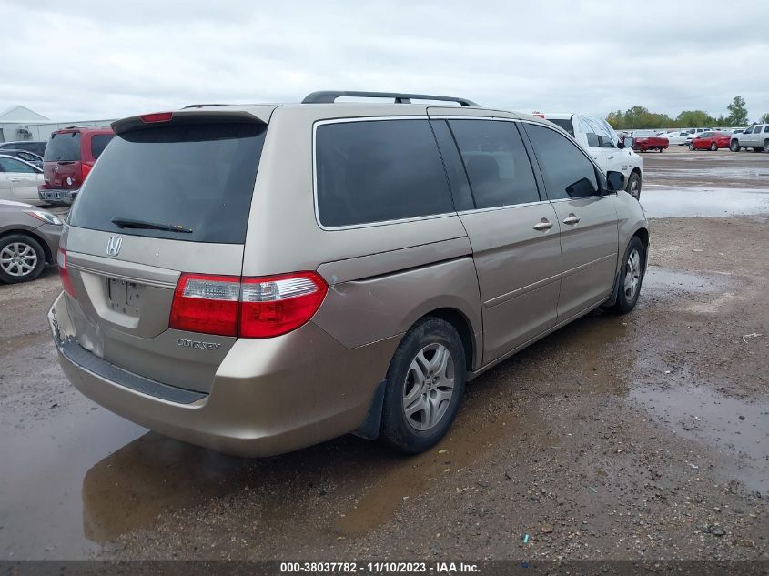 2005 Honda Odyssey Ex VIN: 5FNRL38485B107863 Lot: 38037782