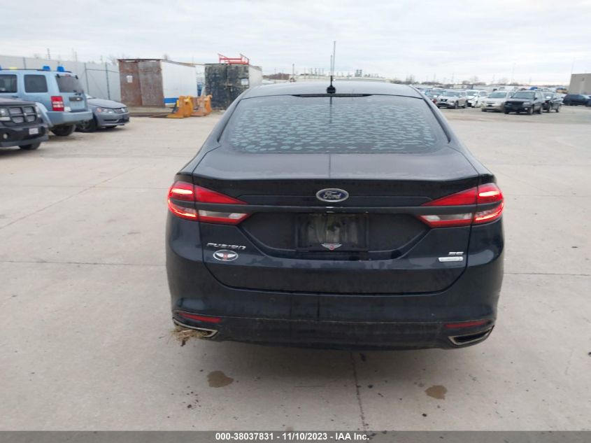 2017 Ford Fusion Se VIN: 3FA6P0H92HR412883 Lot: 38037831